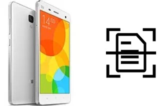 Numériser un document sur un Xiaomi Mi 4 LTE