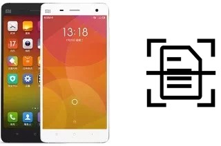 Numériser un document sur un Xiaomi Mi 4