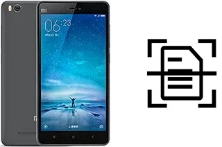 Numériser un document sur un Xiaomi Mi 4c