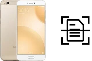 Numériser un document sur un Xiaomi Mi 5c