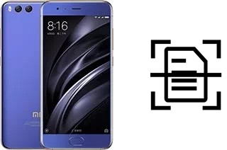 Numériser un document sur un Xiaomi Mi 6