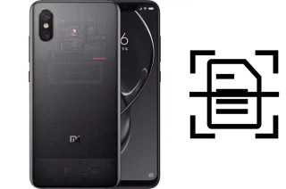 Numériser un document sur un Xiaomi Mi 8 Explorer Edition