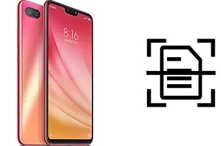 Numériser un document sur un Xiaomi Mi 8 Lite