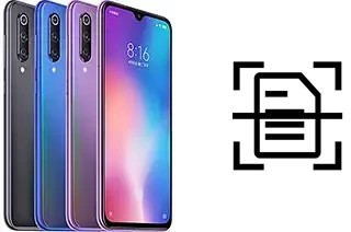 Numériser un document sur un Xiaomi Mi 9 SE