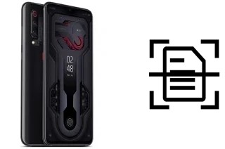 Numériser un document sur un Xiaomi Mi 9 Transparent Edition