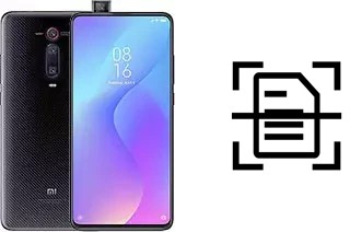 Numériser un document sur un Xiaomi Mi 9T