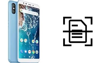 Numériser un document sur un Xiaomi Mi A2 (Mi 6X)