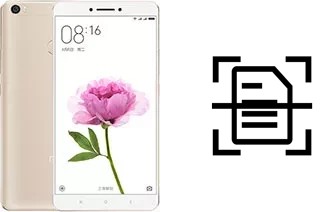 Numériser un document sur un Xiaomi Mi Max