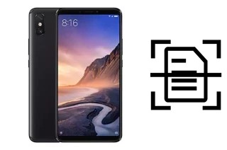 Numériser un document sur un Xiaomi Mi Max SD650