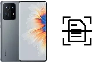 Numériser un document sur un Xiaomi Mix 4