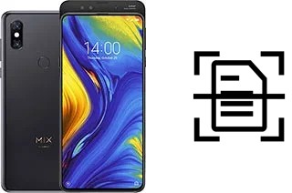 Numériser un document sur un Xiaomi Mi Mix 3 5G