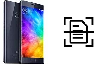 Numériser un document sur un Xiaomi Mi Note 2