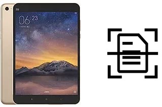 Numériser un document sur un Xiaomi Mi Pad 2