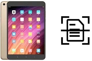 Numériser un document sur un Xiaomi Mi Pad 3