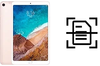 Numériser un document sur un Xiaomi Mi Pad 4 Plus