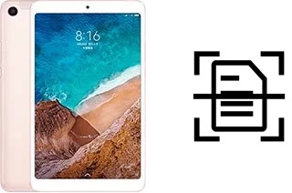 Numériser un document sur un Xiaomi Mi Pad 4