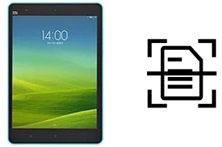 Numériser un document sur un Xiaomi Mi Pad 7.9