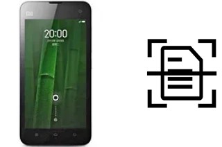 Numériser un document sur un Xiaomi Mi 2A