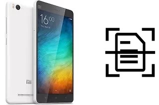 Numériser un document sur un Xiaomi Mi 4i