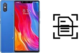 Numériser un document sur un Xiaomi Mi 8 SE