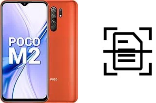 Numériser un document sur un Xiaomi Poco M2