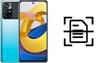 Numériser un document sur un Xiaomi Poco M4 Pro 5G