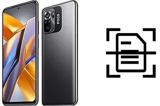 Numériser un document sur un Xiaomi Poco M5s