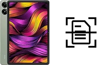 Numériser un document sur un Xiaomi Poco Pad 5G