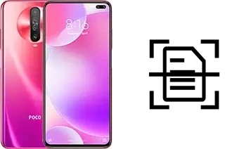 Numériser un document sur un Xiaomi Poco X2