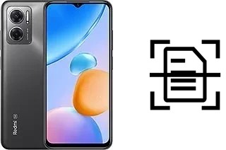 Numériser un document sur un Xiaomi Redmi 11 Prime 5G