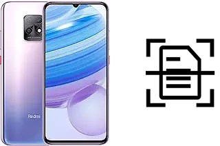 Numériser un document sur un Xiaomi Redmi 10X 5G