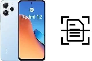 Numériser un document sur un Xiaomi Redmi 12