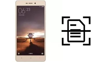 Numériser un document sur un Xiaomi Redmi 3S Plus