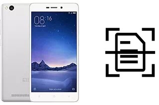 Numériser un document sur un Xiaomi Redmi 3s