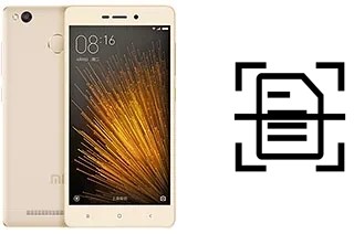 Numériser un document sur un Xiaomi Redmi 3x