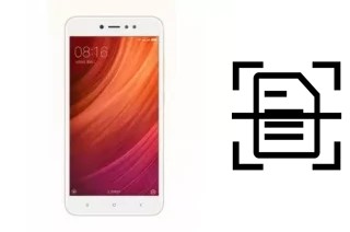 Numériser un document sur un Xiaomi Redmi 4 High Version