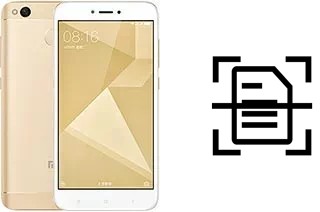 Numériser un document sur un Xiaomi Redmi 4 SD435