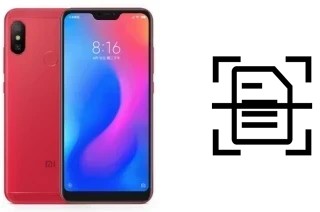 Numériser un document sur un Xiaomi Redmi 6 Pro