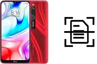 Numériser un document sur un Xiaomi Redmi 8