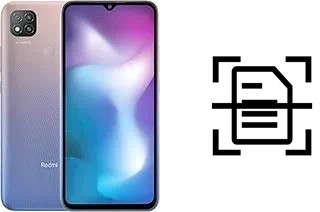 Numériser un document sur un Xiaomi Redmi 9 Activ