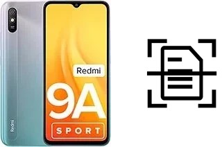 Numériser un document sur un Xiaomi Redmi 9A Sport