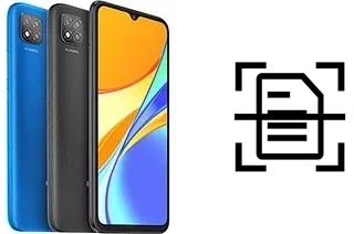 Numériser un document sur un Xiaomi Redmi 9C NFC