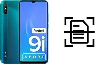 Numériser un document sur un Xiaomi Redmi 9i Sport