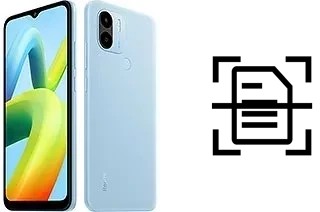 Numériser un document sur un Xiaomi Redmi A1+