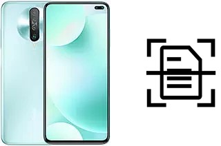 Numériser un document sur un Xiaomi Redmi K30 5G Racing