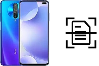 Numériser un document sur un Xiaomi Redmi K30 5G
