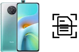 Numériser un document sur un Xiaomi Redmi K30 Ultra
