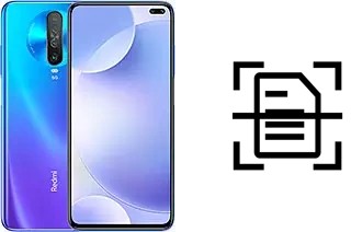 Numériser un document sur un Xiaomi Redmi K30i 5G