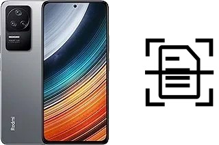 Numériser un document sur un Xiaomi Redmi K40S