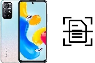 Numériser un document sur un Xiaomi Redmi Note 11S 5G